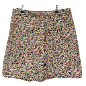 Liz Claiborne Multicolor Floral Skort
